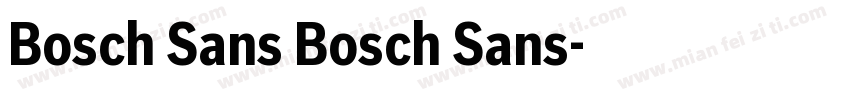 Bosch Sans Bosch Sans字体转换